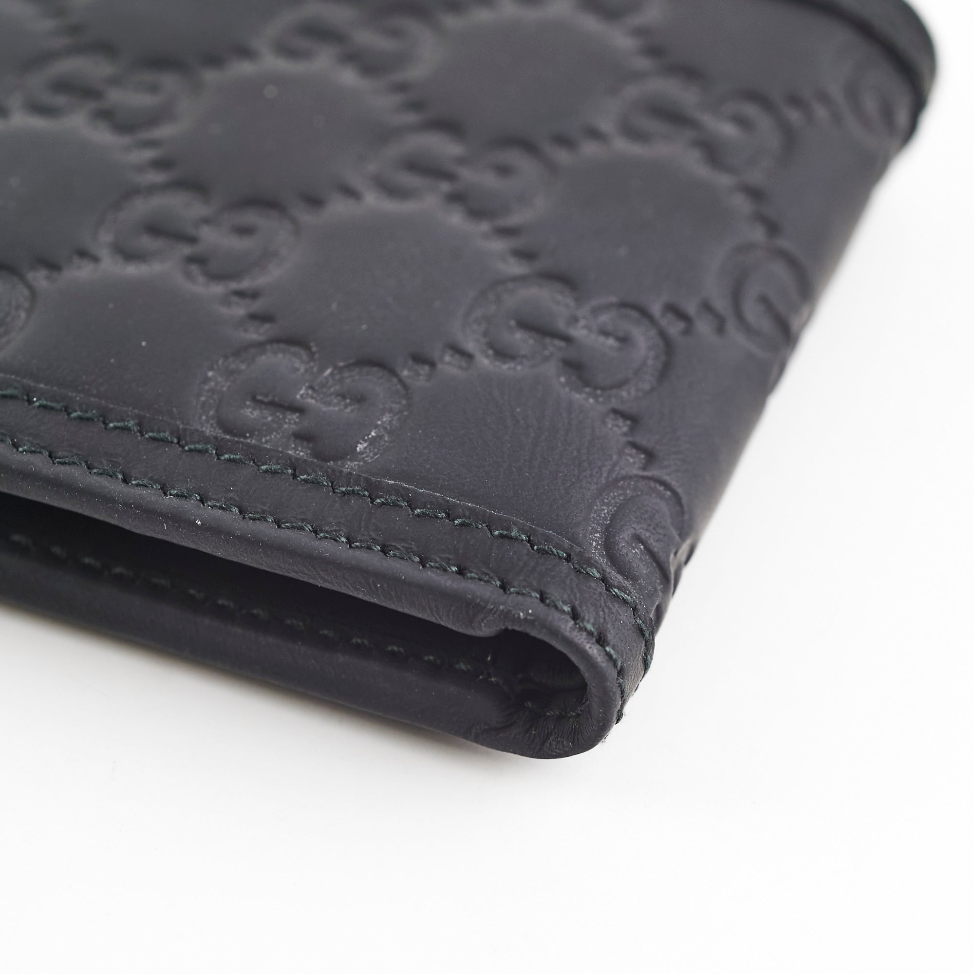 Gucci Nubuck Wallet Black