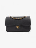 Chanel Classic Double Flap Black Caviar Leather Medium