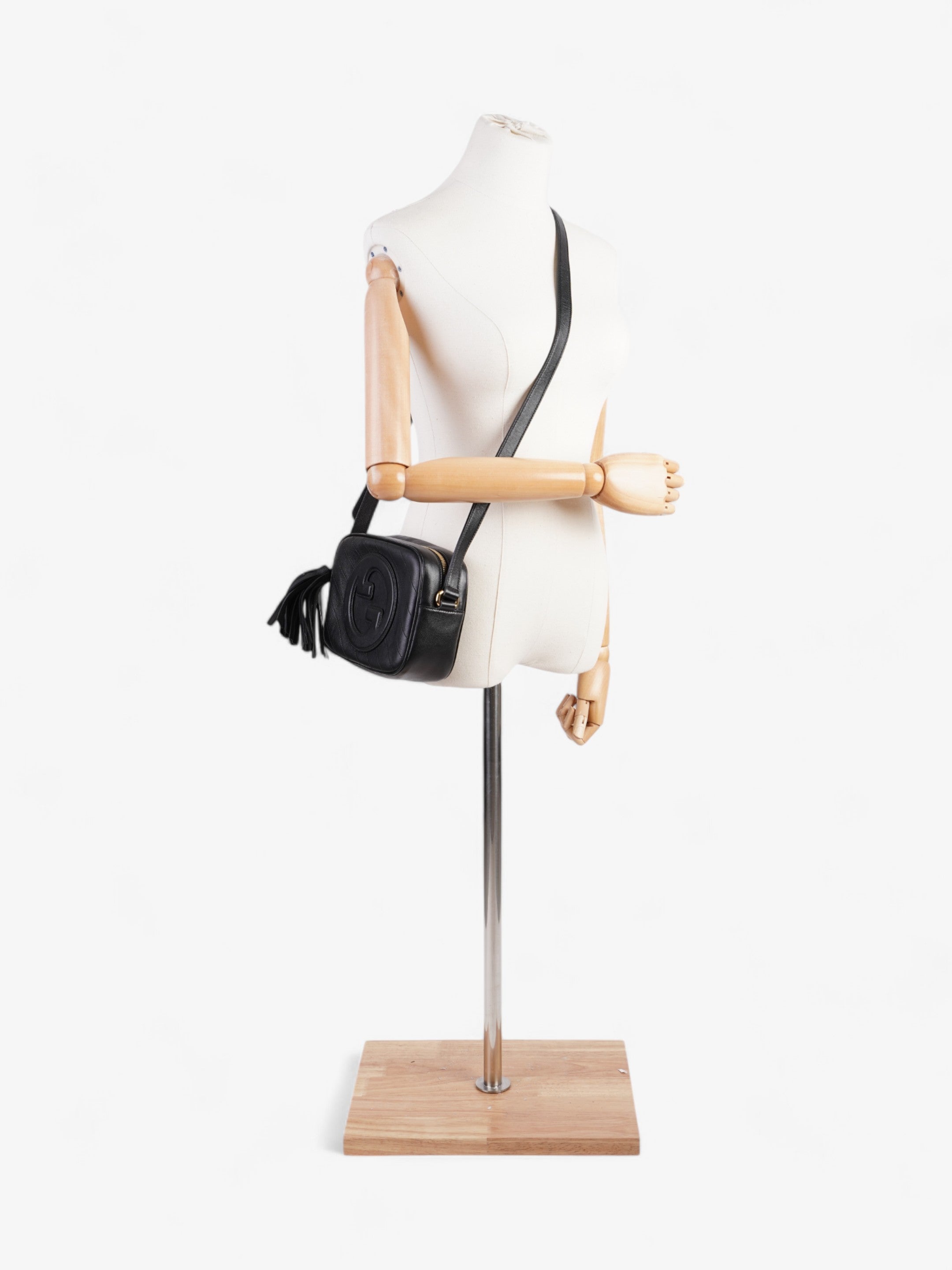 Gucci Blondie Black Leather Small