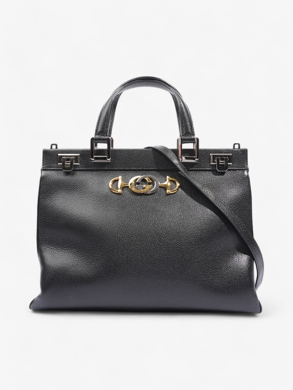 Gucci Zumi Black Leather Medium