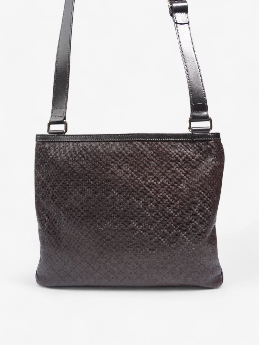 Gucci GG Imprime Messenger Dark Brown Coated Canvas