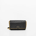 CHANEL LADY COCO FLAP BAG  IN BLACK