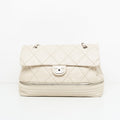 Chanel Quilted Expandable Ligne Flap Bag