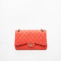 Chanel Caviar Classic Jumbo Pink