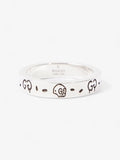 Gucci Ghost Ring Silver Silver Sterling 13 (Circumference - 53mm)