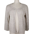 Chanel Logo Plate Cotton igan P12872V00569