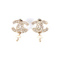 Chanel Earrings CC Pearls Drop (Costume Jewellery)