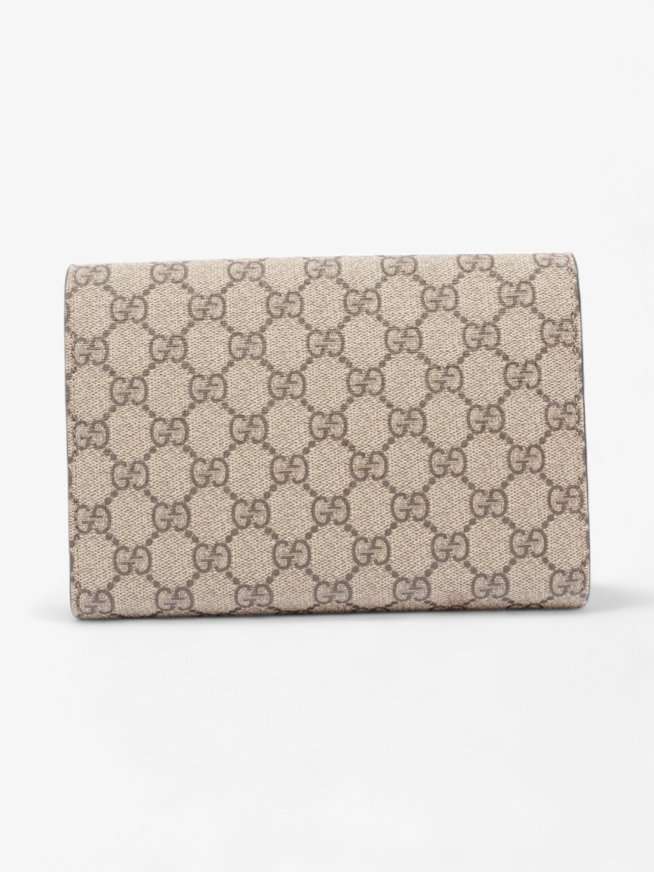 Gucci Dionysus Chain Wallet GG Supreme Coated Canvas