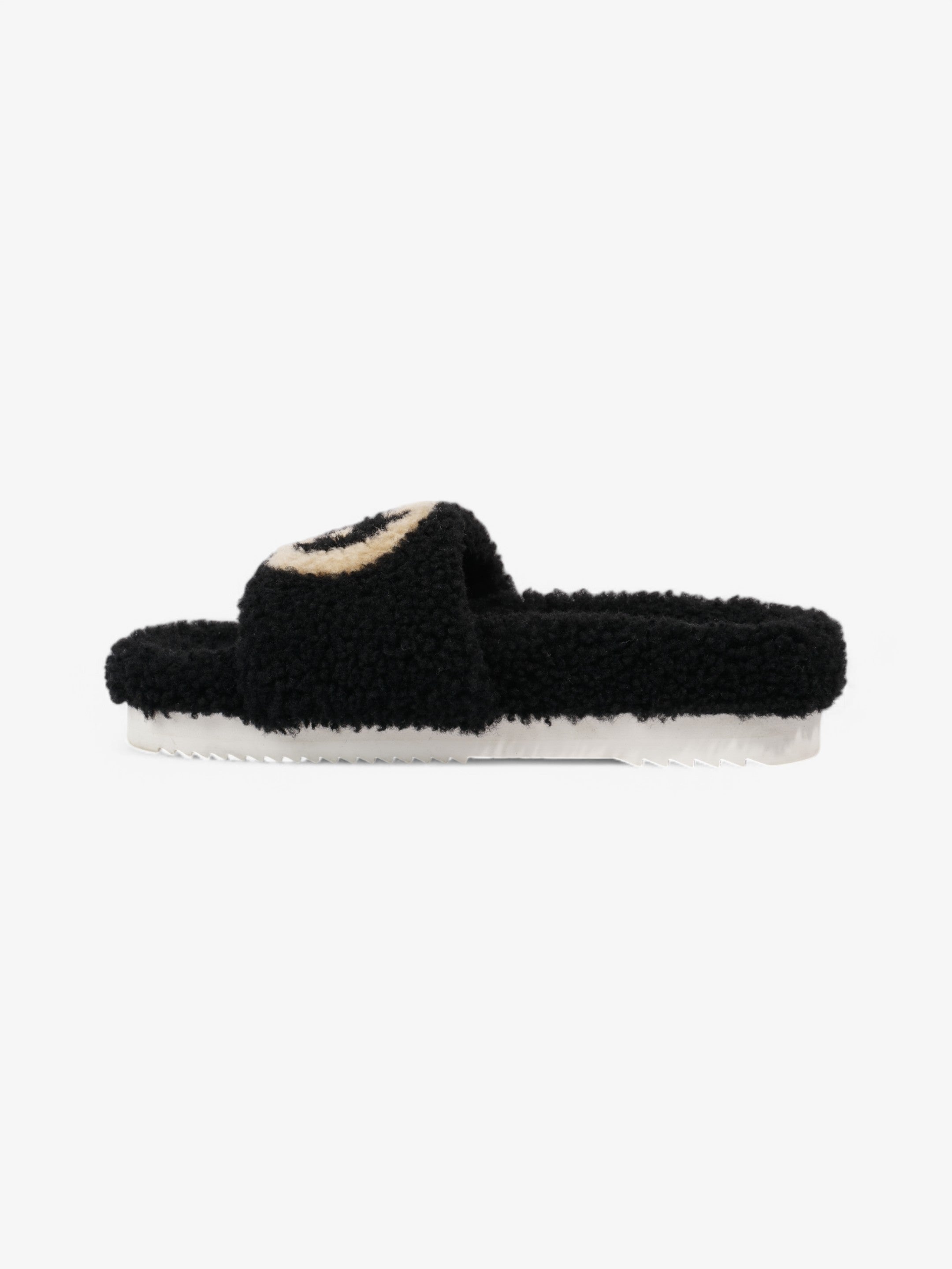 Gucci GG Merino Wool Black / Beige  Wool EU 40 UK 7