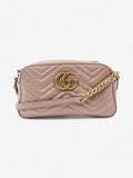 Gucci GG Marmont Dusty Pink Matelasse Leather Small