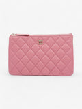 Chanel Coin and  Purse Pink Caviar Leather