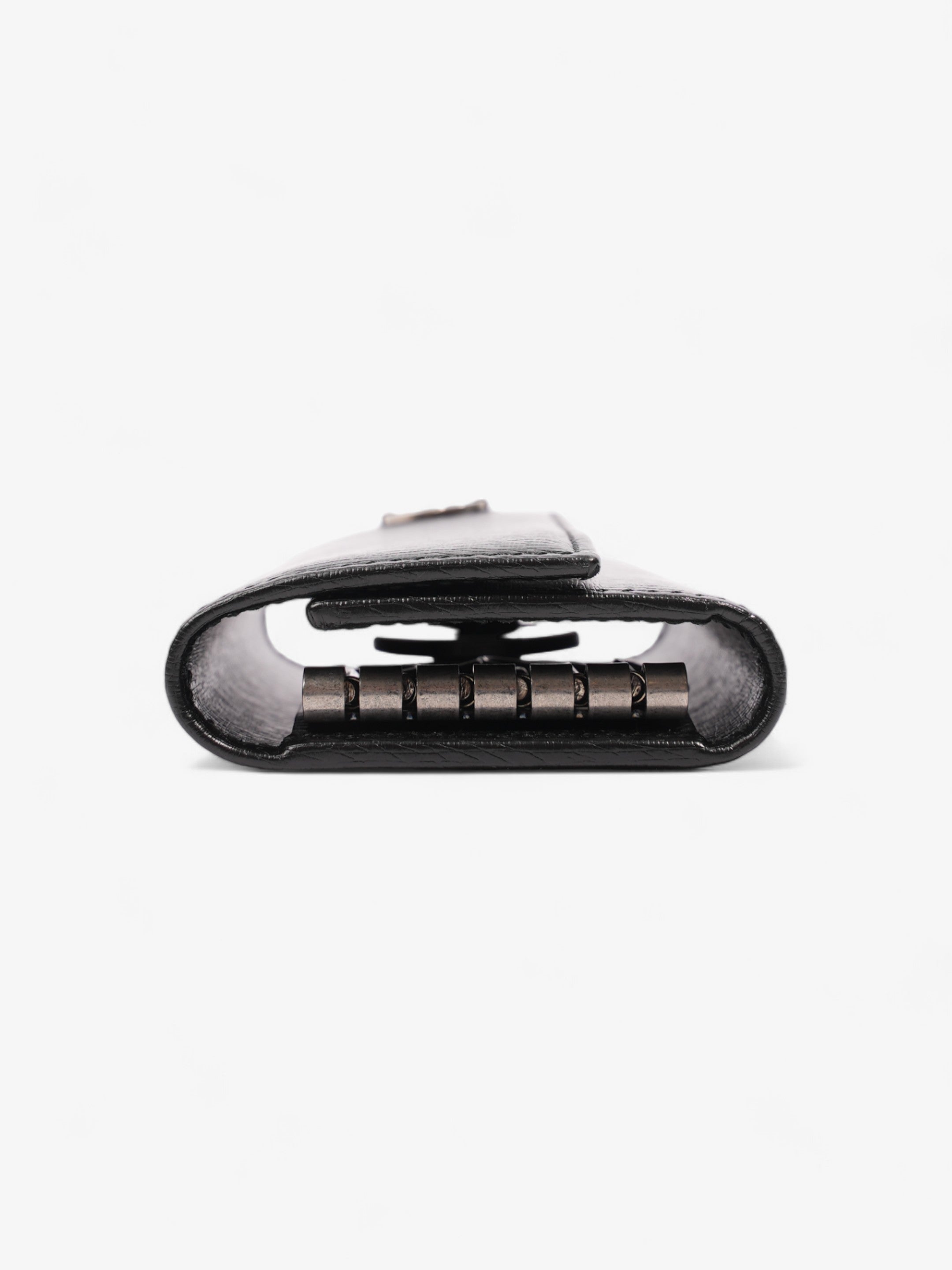 Gucci Interlocking G Key Case Black Leather