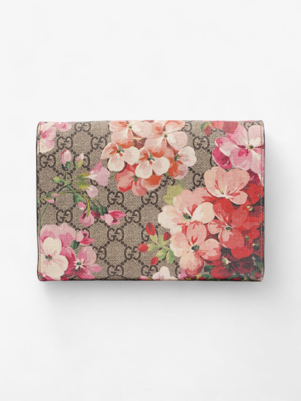 Gucci Dionysus Chain Wallet Supreme / Bloom Coated Canvas