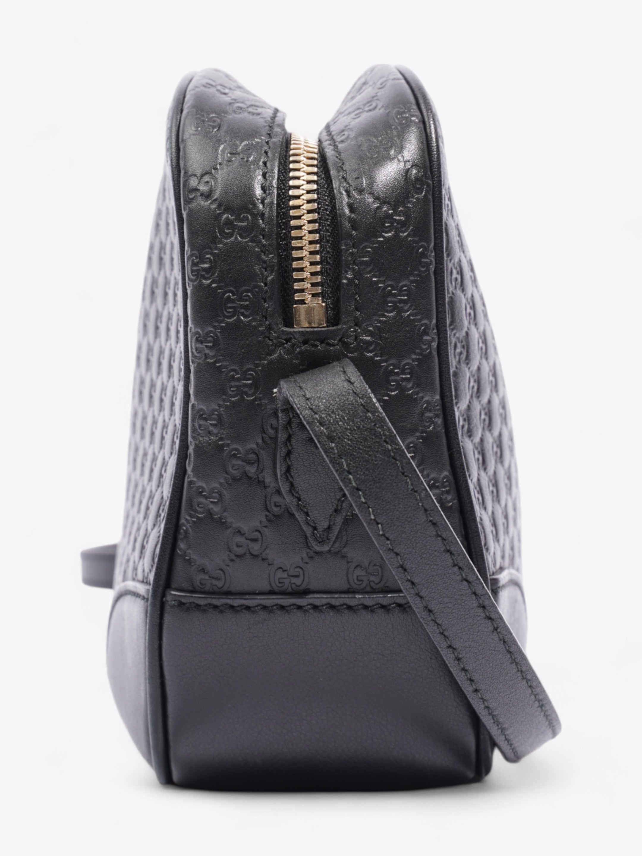 Gucci Bree Guccissima Black Leather