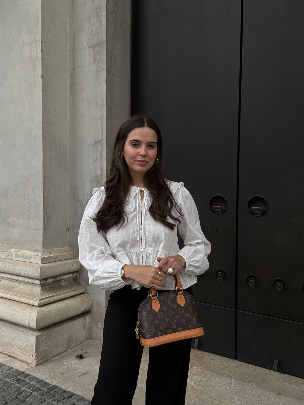Louis Vuitton Alma Large Monogram Shoulder Bag