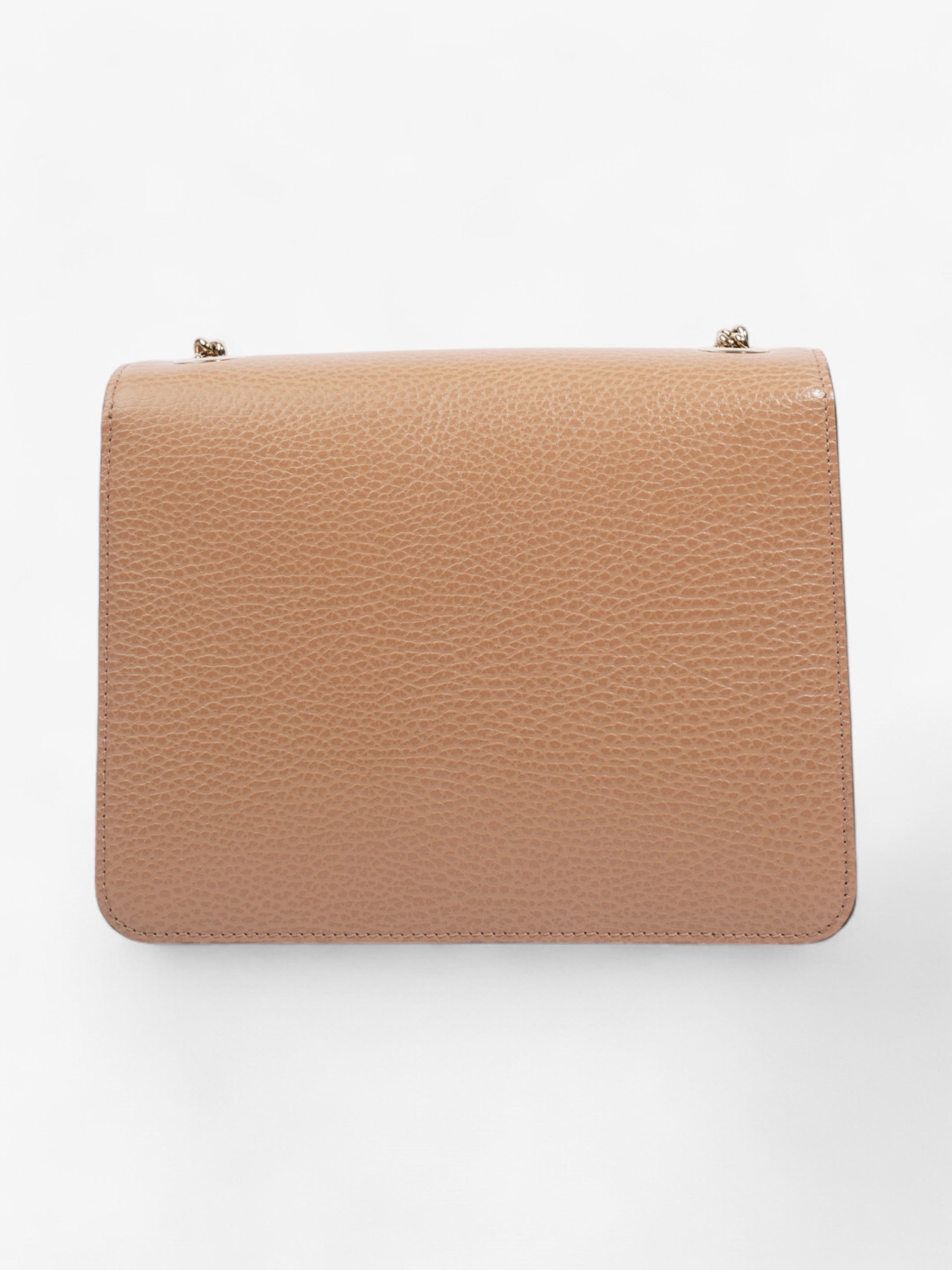 Gucci Interlocking GG Chain Beige Leather