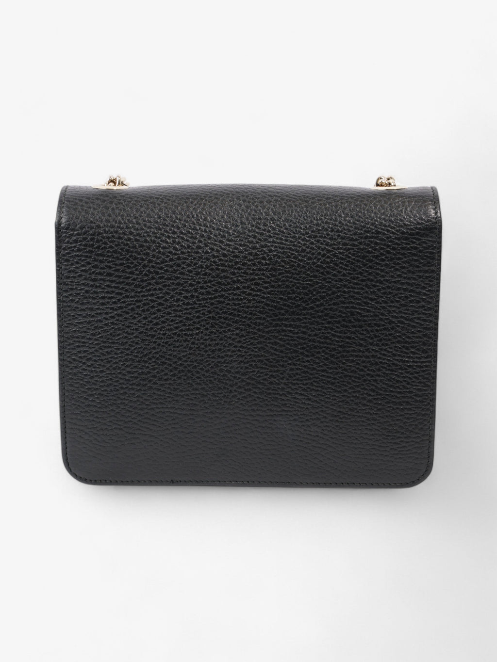 Gucci Dollar Interlocking G Black Calfskin Leather Small