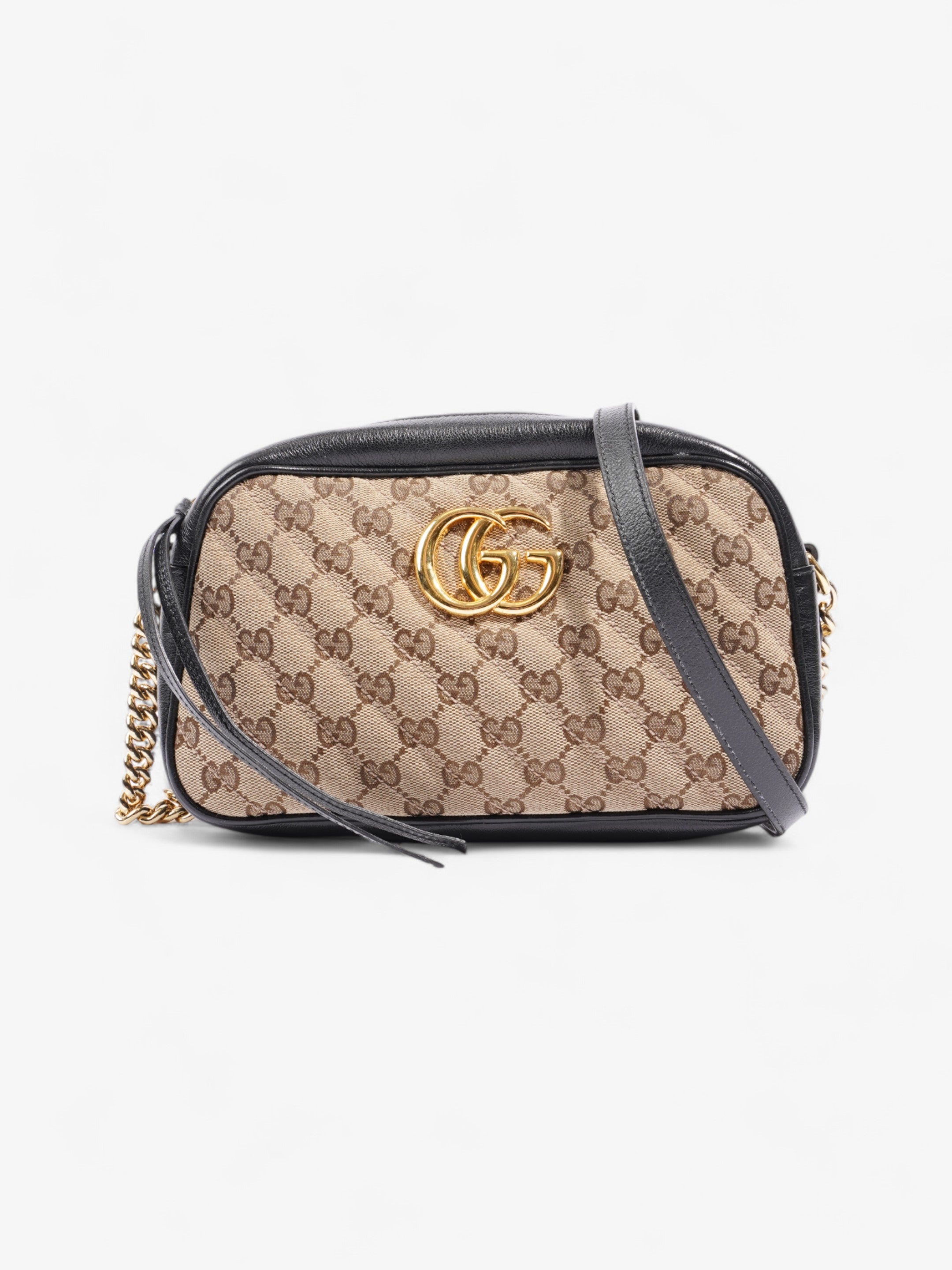 Gucci GG Marmont Camera GG Supreme / Black Canvas Small