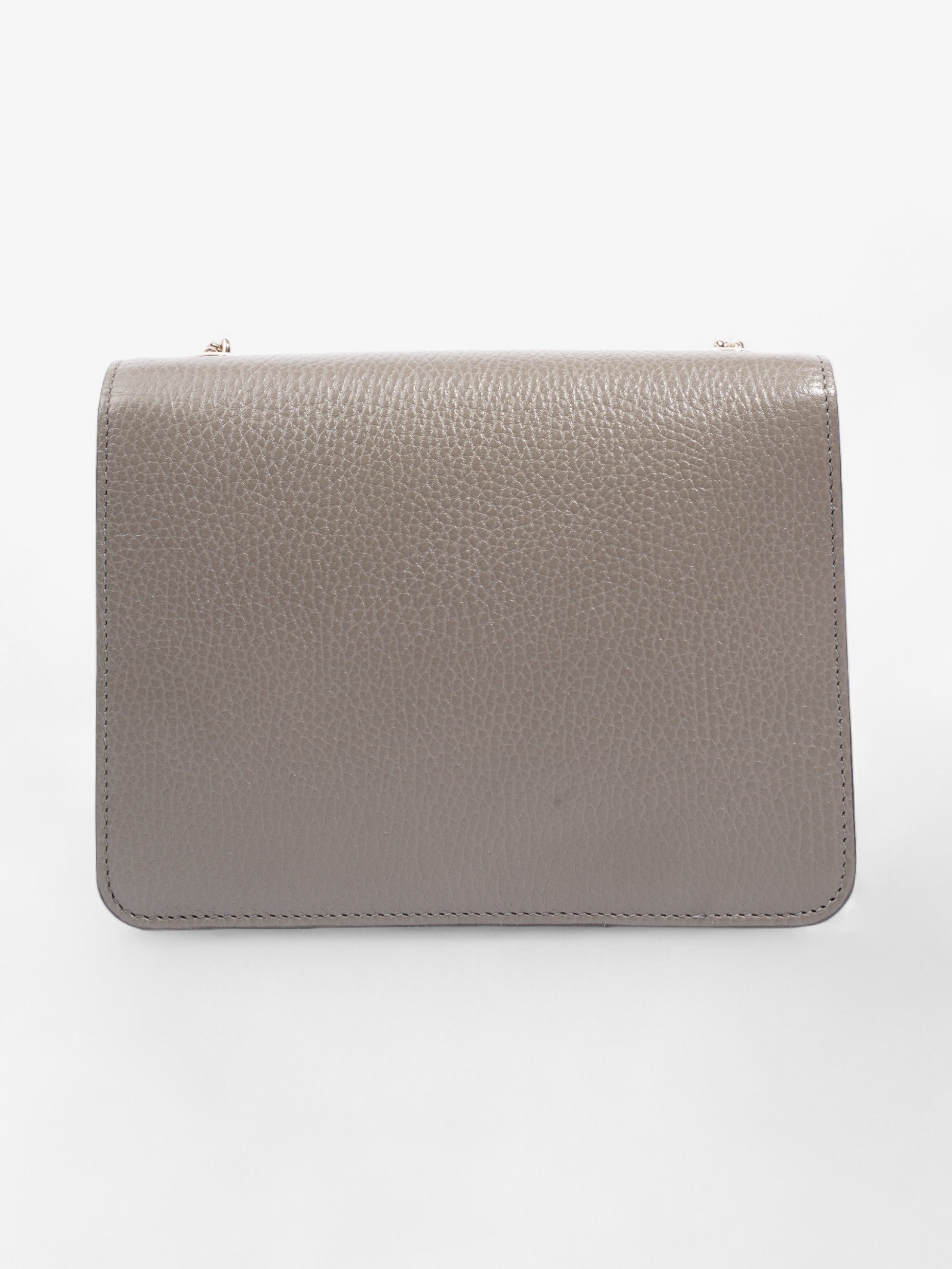 Gucci Interlocking Bag Grey Leather Small