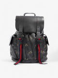 Gucci Tiger Backpack GG Supreme / Black Canvas