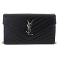 Saint Laurent Black Grain de Poudre YSL Cassandre WOC SHW