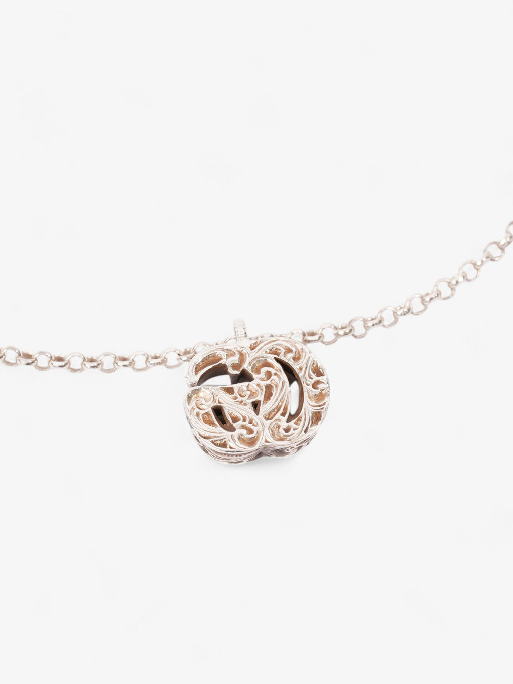 Gucci GG Necklace Silver Silver Sterling