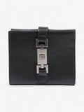 Gucci Jackie 2 Fold Wallet Black Leather