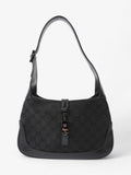 Gucci Jackie Black / GG Supreme Canvas
