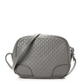 Microguccissima Mini Bree Messenger Bag Grey