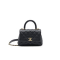 Chanel Coco Handle Extra Mini Black L serial30