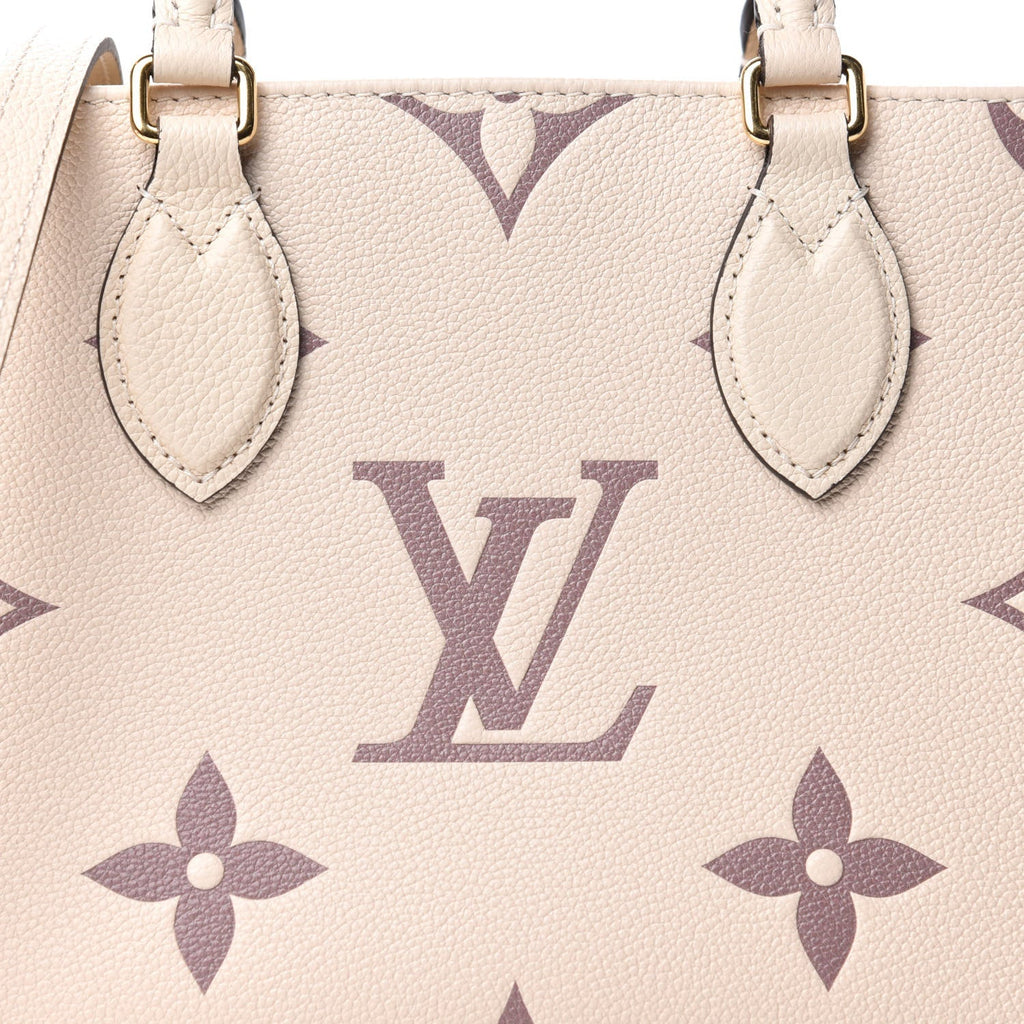 Louis Vuitton OnTheGo PM Handbag - Creme Bois De Rose