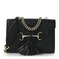 Microguccissima Mini Emily Shoulder Bag Black