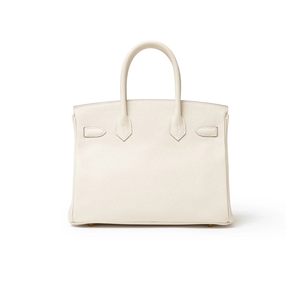 Hermès Birkin 30 Craie Epsom Gold Hardware