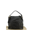 GUCCI Soho Large Pebbled Leather Hobo