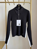 Chanel 2023 Coco neige 23 ski series black top  fr36