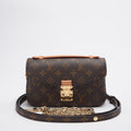 Louis Vuitton Pochette Métis East West Bag in Monogram Canvas Brown with Gold Hardware