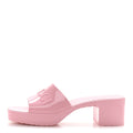 Rubber Gucci Logo Womens Platform 20/60mm Slide Sandals 39 Wild Rose