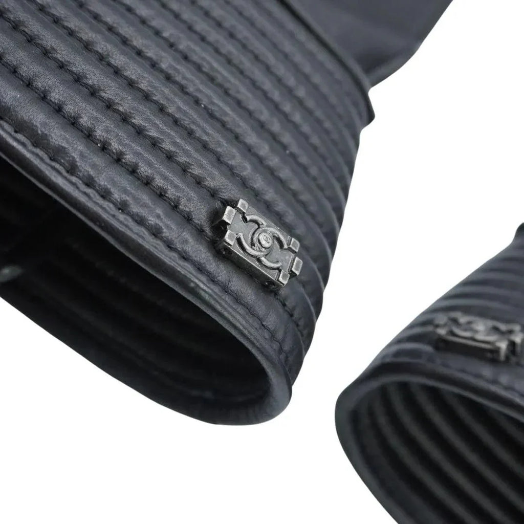 Chanel Leather Sleeves