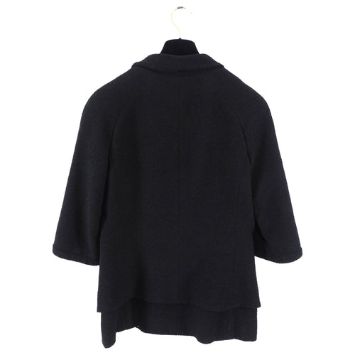 Chanel 07P Black Classic Skirt Suit with Gold CC Buttons - FR40 / 8