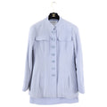 Chanel Vintage 1997 Spring Ice Blue Wool Skirt Suit - 38