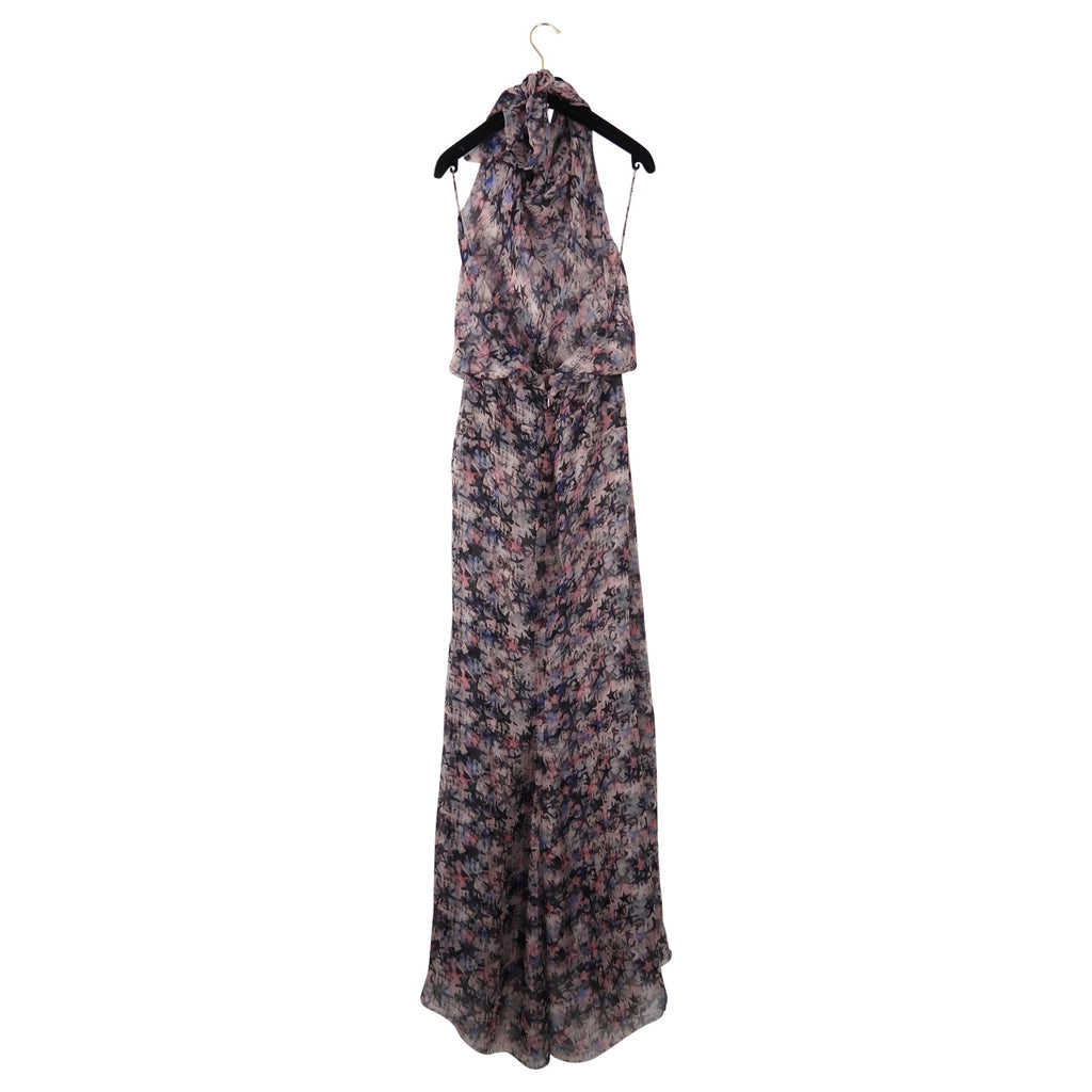 Chanel Pink Star Halter Long Gown - 38
