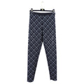 Chanel Black Stretch Jersey Shimmer Embellished Leggings - FR40 / 8 / M