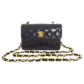 Chanel Vintage 1989-1991 Micro Mini Lambskin Flap Bag