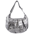 Chanel Silver Unlimited Nylon Hobo Shoulder Bag