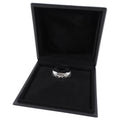 Chanel 18k White Gold Coco Crush Quilted Band Ring - 53 / 6.5