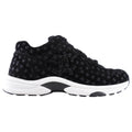 Chanel 22A Black Suede Interlocking CC All Over Logo Sneakers - 40