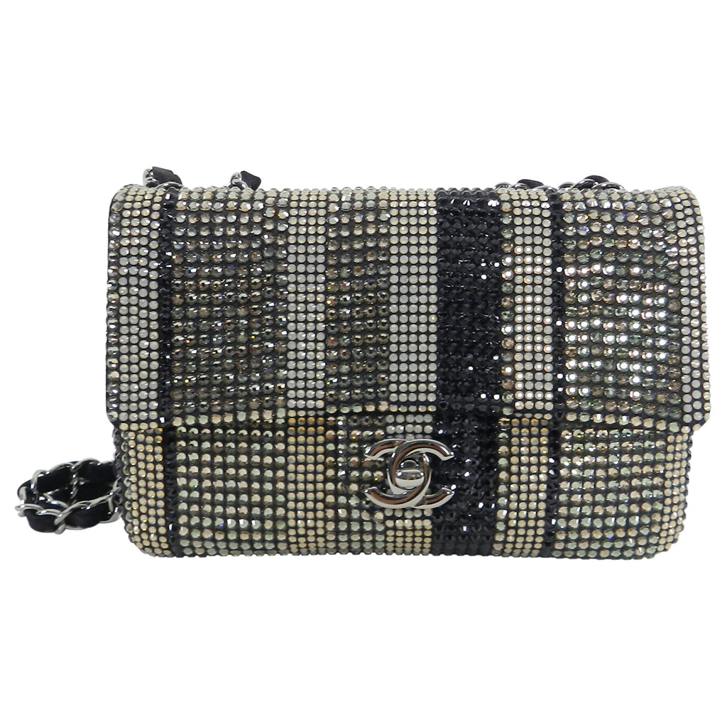 Chanel Limited Edition Strass Classic Flap Mini Bag