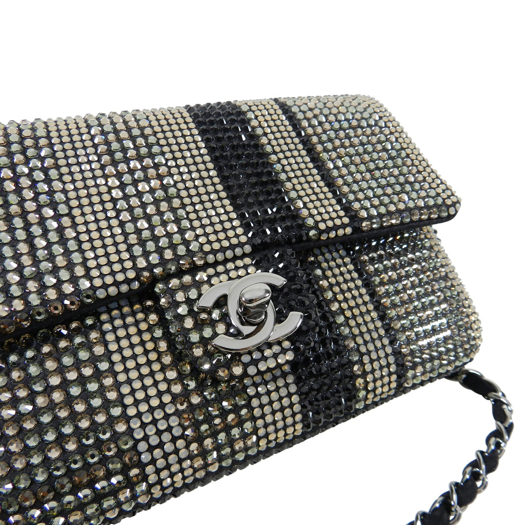Chanel Limited Edition Strass Classic Flap Mini Bag