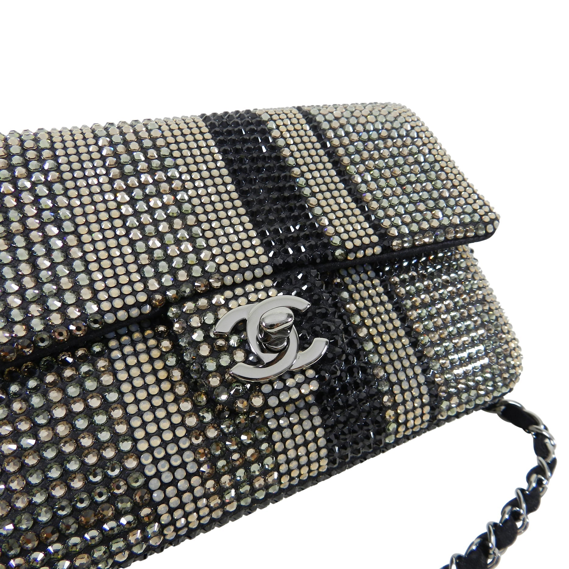 Chanel Limited Edition Strass Classic Flap Mini Bag
