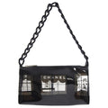 Chanel Vintage Spring 2003 Clear Vinyl Coco No 5 Chain Strap Bag